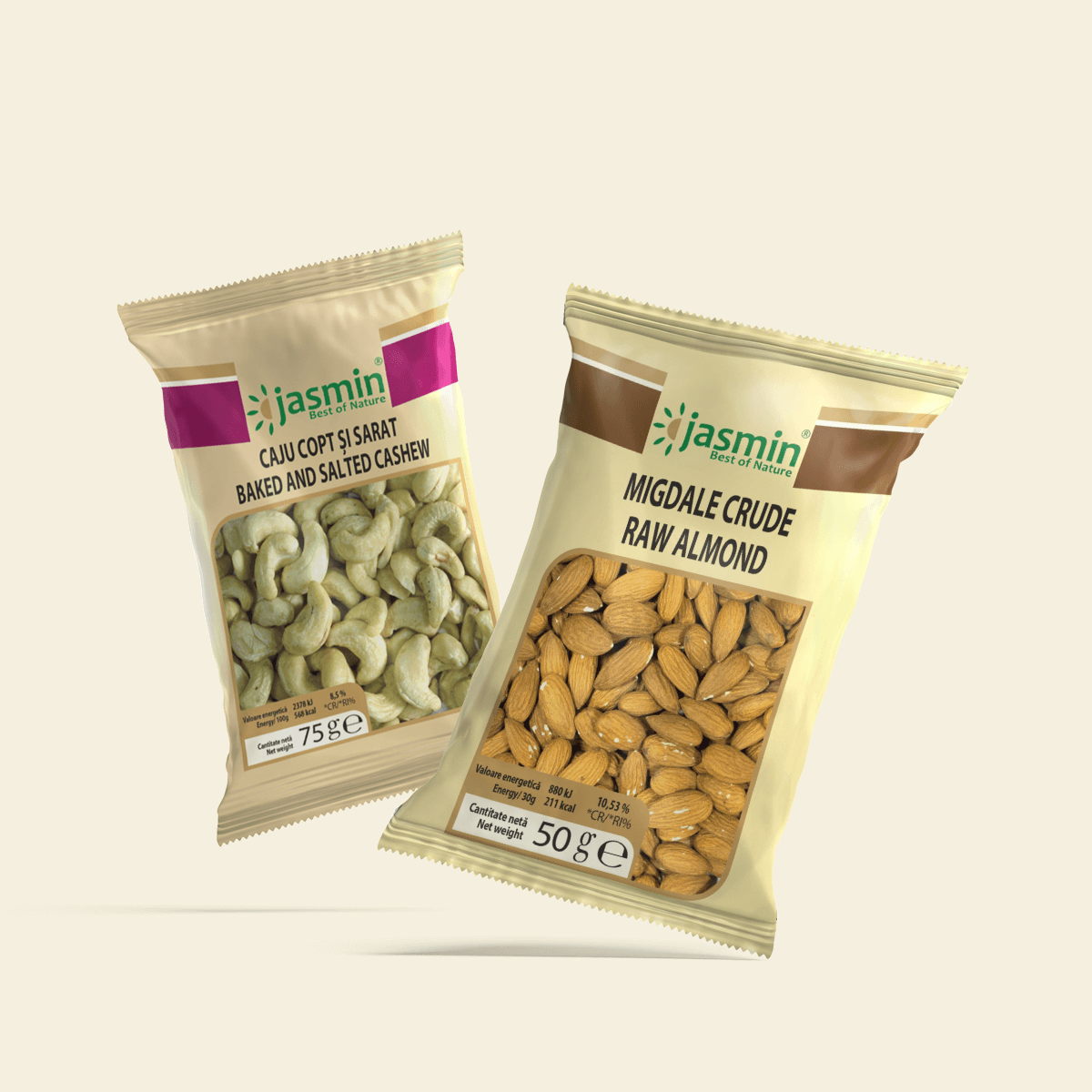 Caju si Migdale impachetate Jasmin